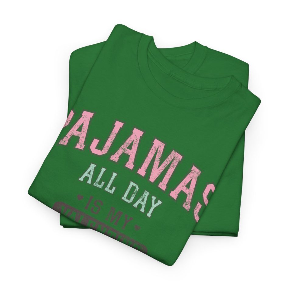 Funny Valentines Day T-shirt, Pajanas All Day My Valentine, Plus Size Graphic Tee For Men Women