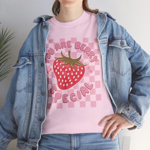Funny Valentines Day T-shirt, You are Berry Special, Plus Size Graphic Tee For Men Women