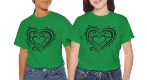 Heart Doodle Cute, Valentines Day T-shirt
