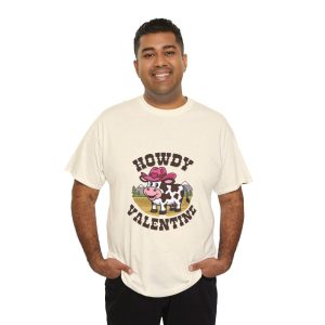 Howdy valentine cow, Valentines Day T-shirt