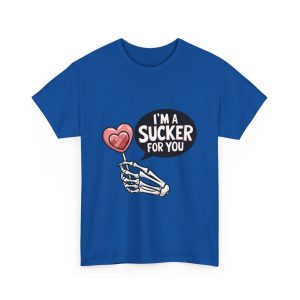 I am a Sucker for You Heart, Skeleton Valentines Day T-shirt