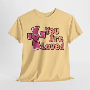 Jesus Valentines Day T-shirt, You are loved jesus valentine, Plus Size Tee For Women