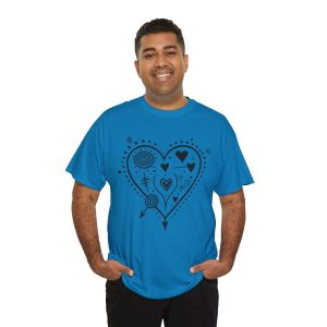 Love Doodle Heart Cute, Valentines Day T-shirt