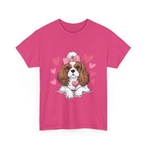 Pet Valentines Day T-shirt, Cavalier king charles spaniel, Plus Size