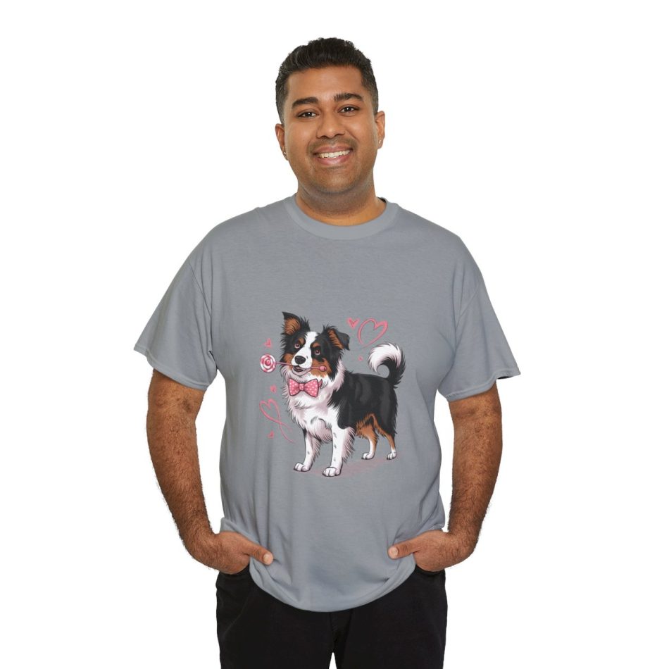Pet Valentines Day T-shirt, Valentine australian shepherd, Plus Size Pet Valentines Day T-shirt, Valentine australian shepherd, Plus Size