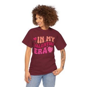 Retro Valentines Day T-shirt, In my valentine era groovy