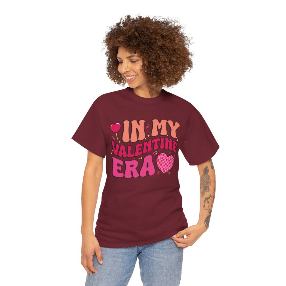 Retro Valentines Day T-shirt, In my valentine era groovy Retro Valentines Day T-shirt, In my valentine era groovy