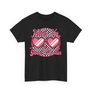 Retro Valentines Day T-shirt, Whats up good lookin valentine