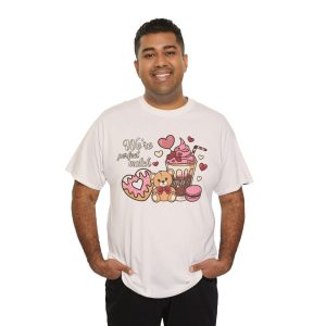 Valentine Coffee T-shirt, Coffee we perfect match Valentines Day