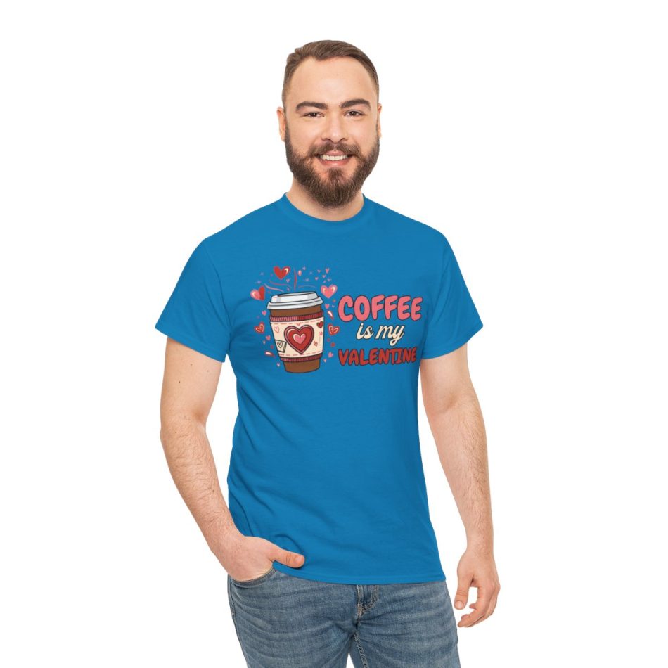 Valentine Coffee T-shirt, I love you coffee Valentine Coffee T-shirt, I love you coffee