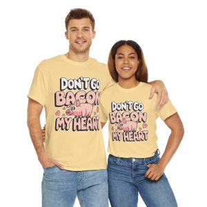 Valentine Farm T-shirt, Valentines dont go bacon my