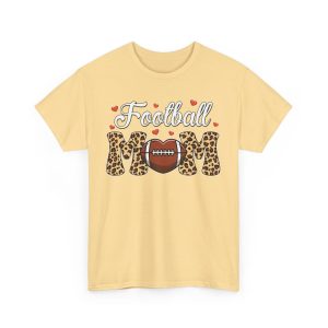 Valentine Football T-shirt, Mom Heart Valentines Day