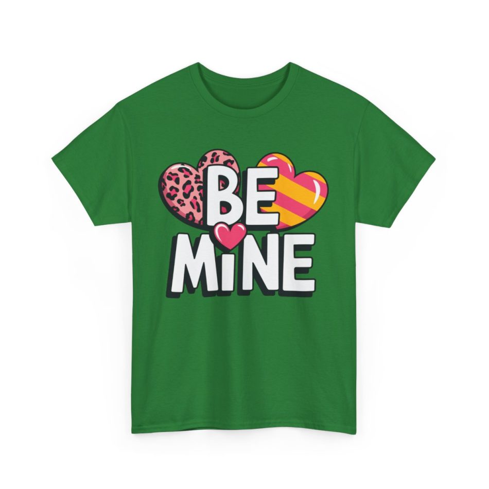 Valentines Day 2025 T-shirts, Be Mine Western Heart Leopard Valentines Day 2025 T-shirts, Be Mine Western Heart Leopard