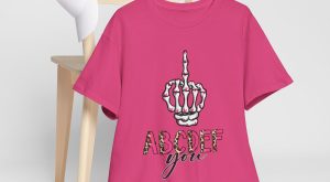 Valentines Day 2025 T-shirts, Funny skeleton hand abdecf valentine