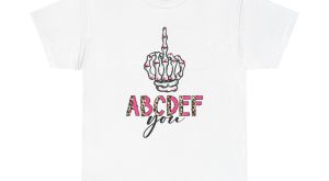 Valentines Day 2025, Funny skeleton hand abdecf valentine