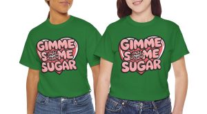 Valentines Day 2025 T-shirts, Gimme Some Sugar Valentine