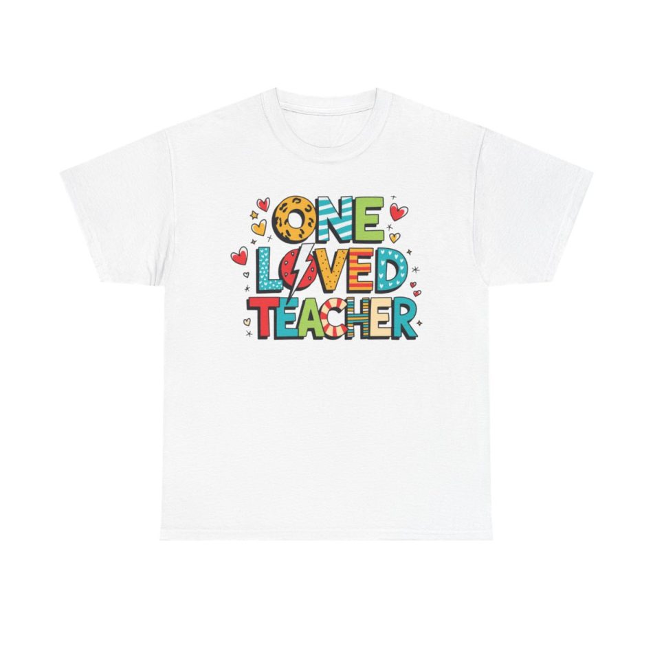 Valentines Day 2025, One Loved Teacher Pink Leopard