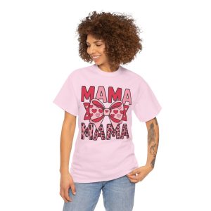 Valentines Day 2025 T-shirts, Retro Mama Valentine Coquette Heart