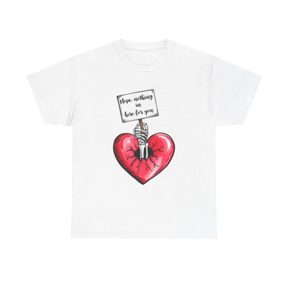 Valentines Day 2025, Skeleton nope nothing here for