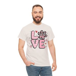 Valentines Day 2025, Valentine Love Brushstroke Leopard