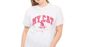 Valentines Day T-shirt, My Cat is my Valentine