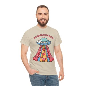 Weird Valentine T-shirt, Beaming with love Valentines Day