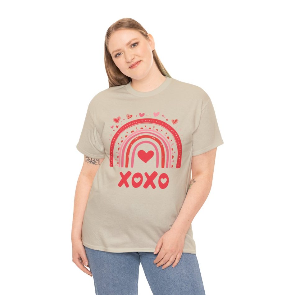 XOXO Rainbow, Valentines Day T-shirt