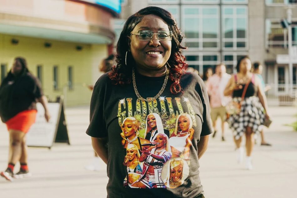 GloRilla Turns Her Mugshot into Bold T-Shirt Merch at Glo Bash Concert in Memphis
